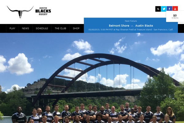 austinrugby.com site used Evergreen Sports