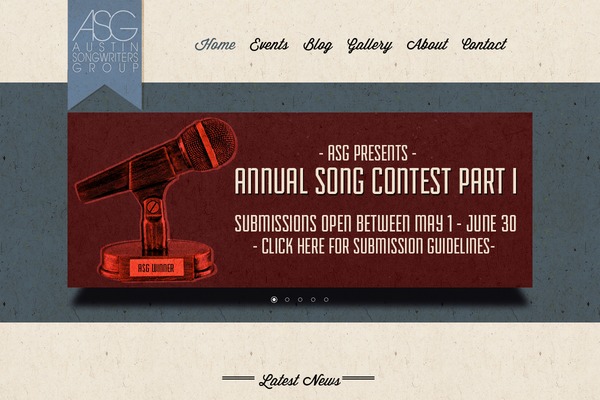 austinsongwritersgroup.com site used Asgnew