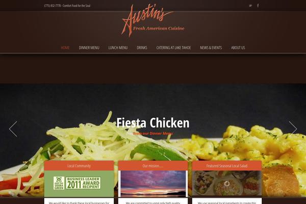 Linguini theme site design template sample