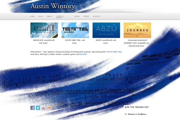 austinwintory.com site used Alyeska