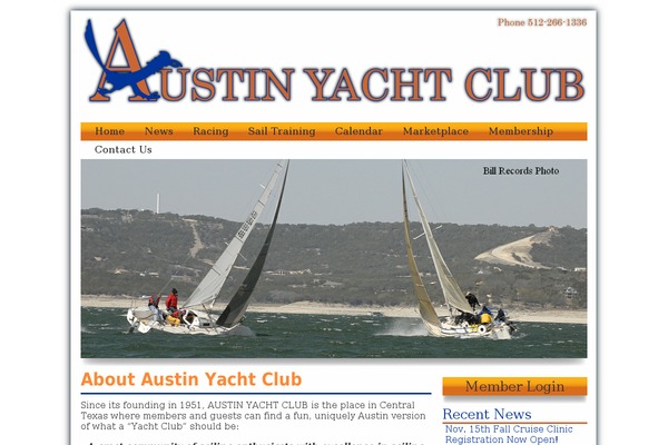 austinyachtclub.net site used Ayc