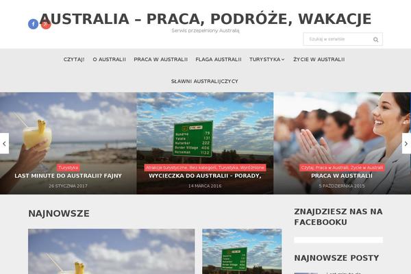 SmartMag theme site design template sample