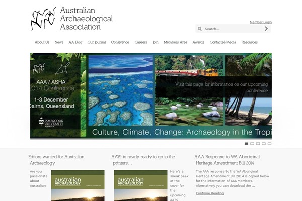 australianarchaeology.com site used Aaa