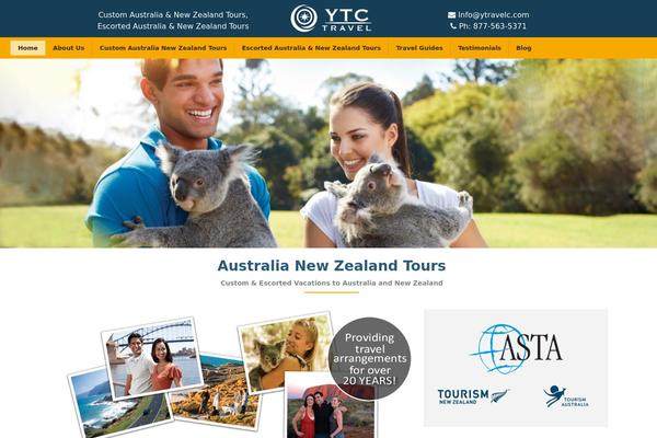 australianewzealandtours.com site used Ytctravel