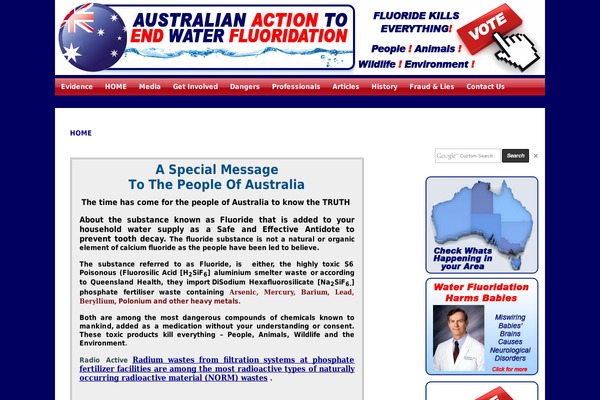 australianfluorideaction.com site used Bigoak