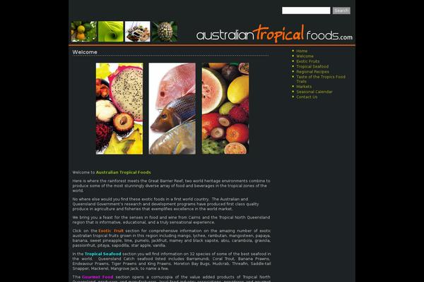 australiantropicalfoods.com site used Green-love
