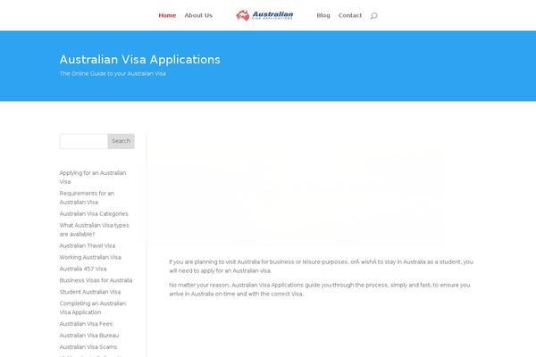 Divi theme site design template sample