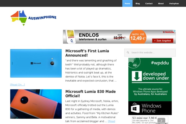 Metro Pro theme site design template sample