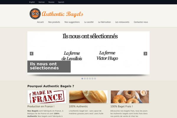 authenticbagels.com site used Simplicity