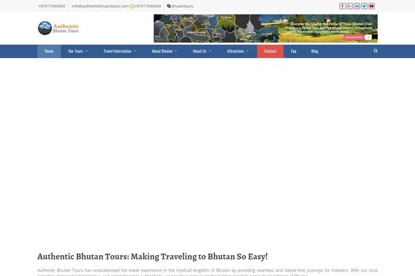authenticbhutantours.com site used Abt