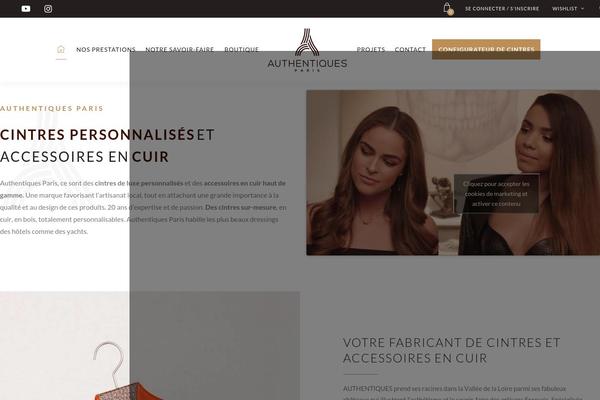 authentiques-paris.com site used Artemischild