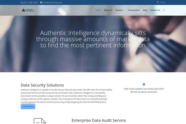 authintel.com site used Authintel