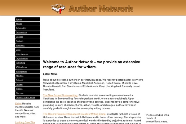 author-network.com site used A-n