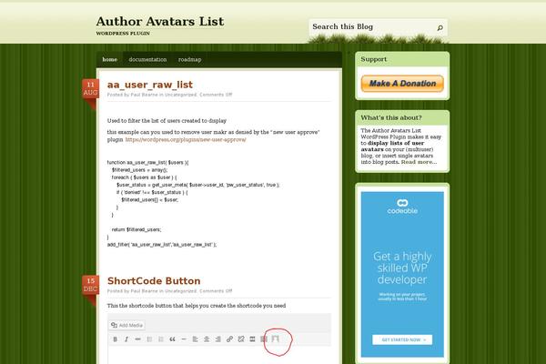 Site using Ie-sitemode plugin