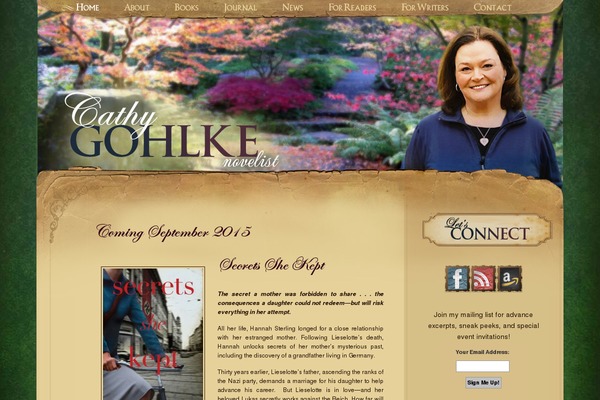 authorcathygohlke.com site used Cathy_gohlke