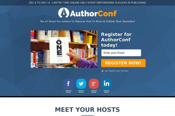 authorconf.com site used Authorconf-1.3