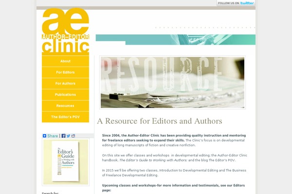 authoreditorclinic.com site used Aec