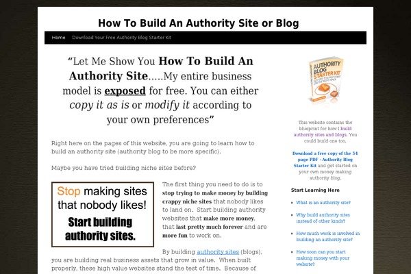 Twenty Ten theme site design template sample