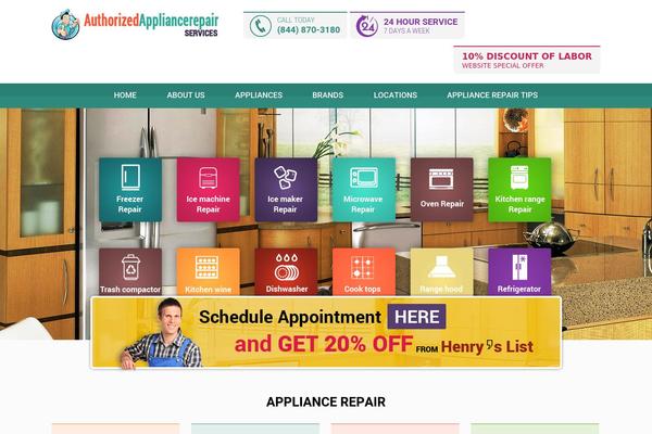 authorizedappliancerepair.org site used Weve