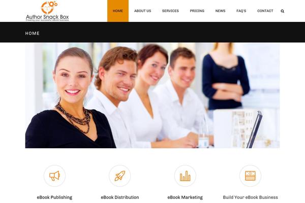 Jupiter theme site design template sample