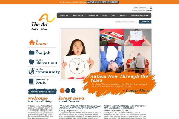 thearc theme websites examples