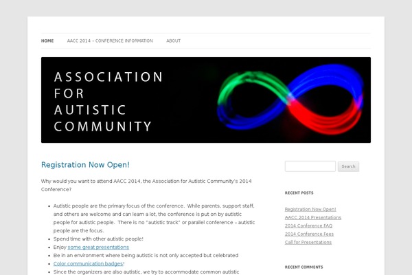 Twenty Twelve theme site design template sample