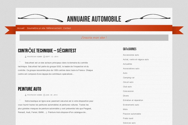 Reporter theme site design template sample