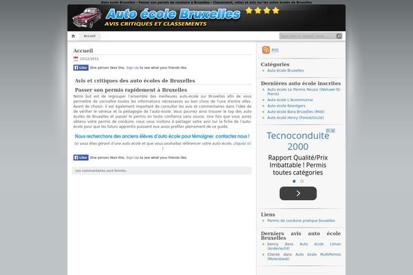 iNove theme site design template sample