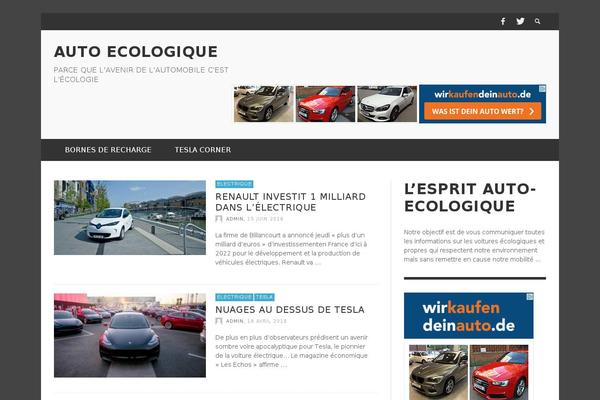 PRESSO theme site design template sample