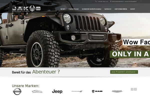 auto-jakob.de site used Automotive Car Dealership Business WordPress Theme