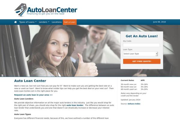 auto-loan-center.com site used Simpleleads