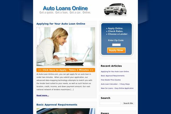 auto-loan-online.com site used Affiliatetheme-multi