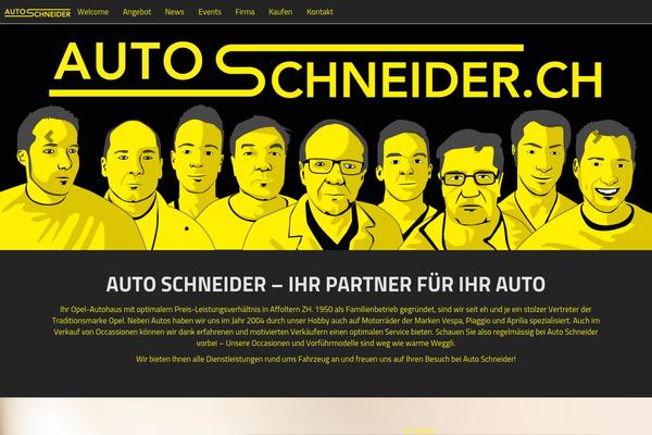 auto-schneider.ch site used Schneider