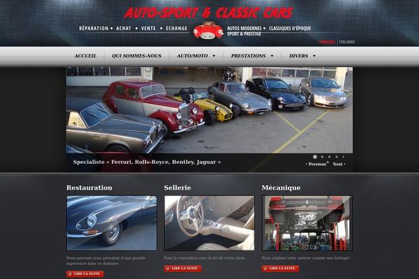 auto-sport.ch site used Radial-premium-automotive-tech-wordpress-theme
