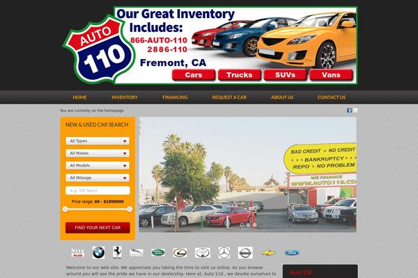 auto110.com site used Autos-pro2-0