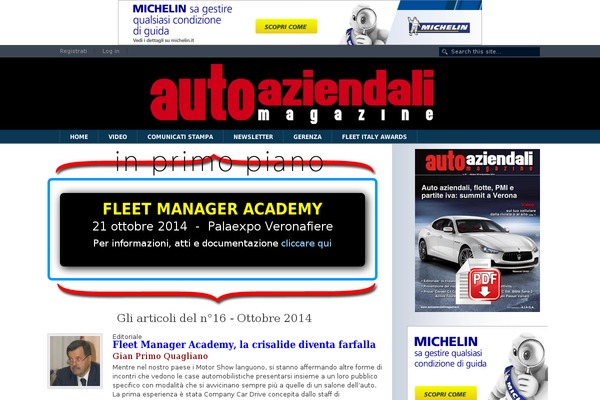 autoaziendalimagazine.it site used Aamzine