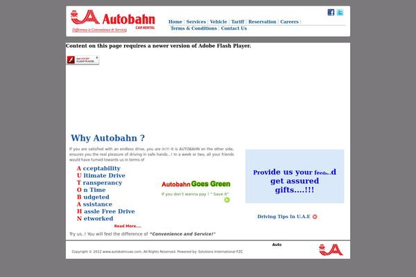 autobahnuae.com site used Autobahnuae.com