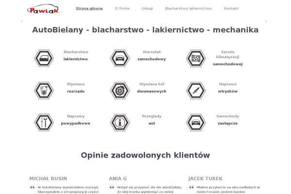 autobielany theme websites examples