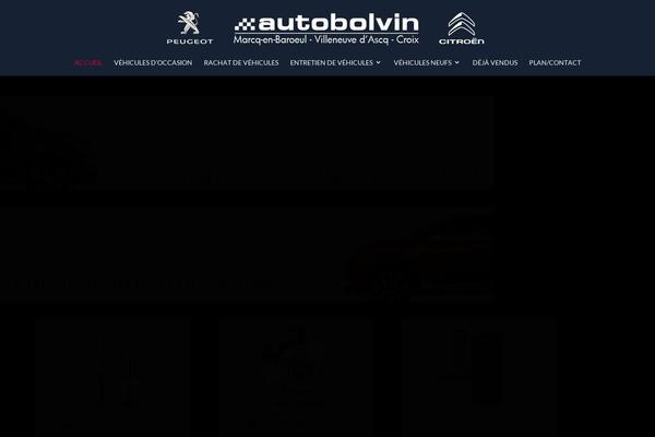 autobolvin.com site used Divi Child