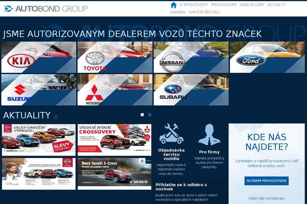autobond.cz site used Autobond-theme