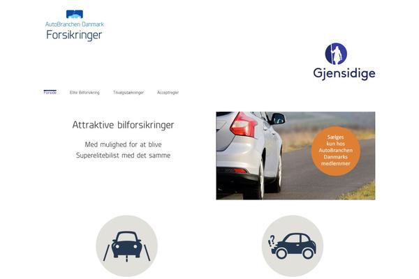 autobranchensforsikring.dk site used Avada-child-theme-forsikring
