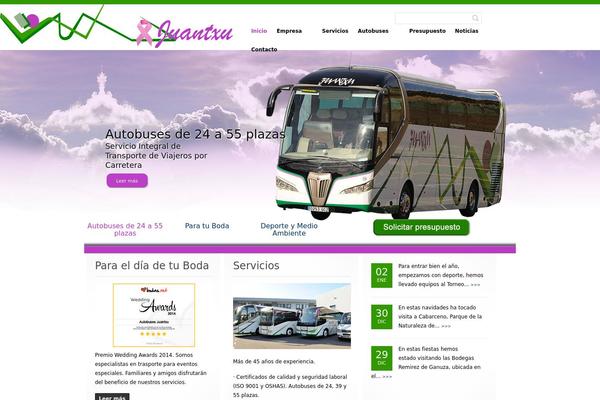 autobusesjuantxu.es site used Theme1215