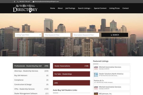 autobuyselldirectory.com site used PointFinder