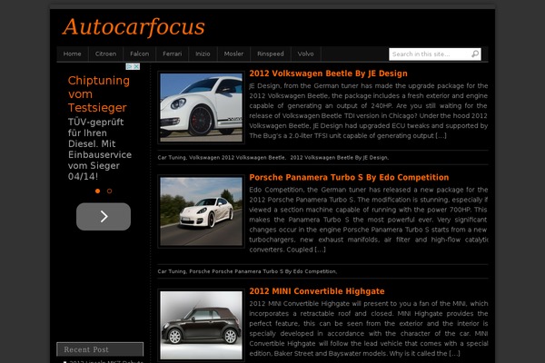 autocarfocus.com site used Geblek.com