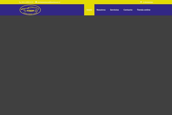 Divi theme site design template sample