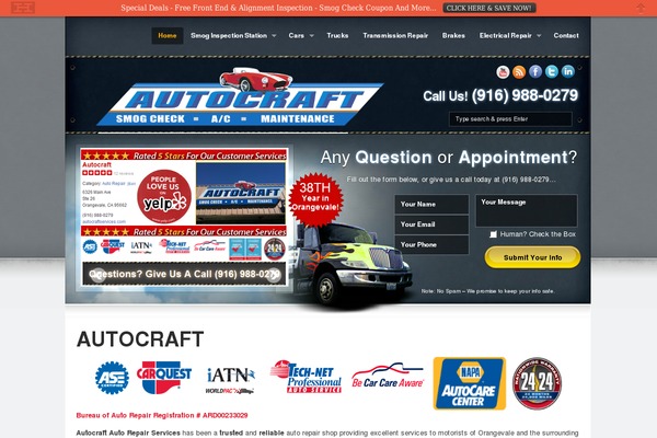 autocraftservices.com site used Towing