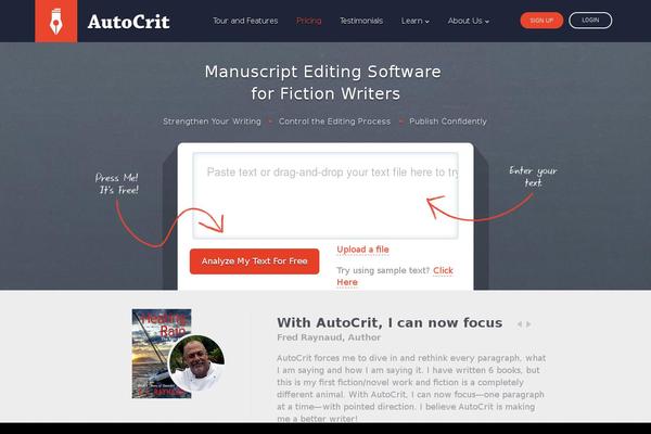 autocrit.com site used Autocrit-2019