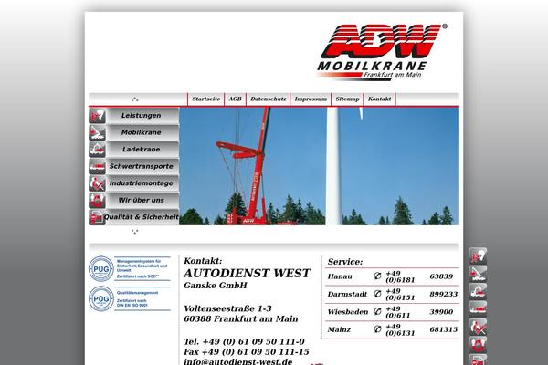 Adw theme site design template sample