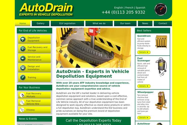 autodrain.net site used Autodrain