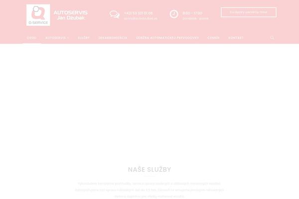 Autoser theme site design template sample